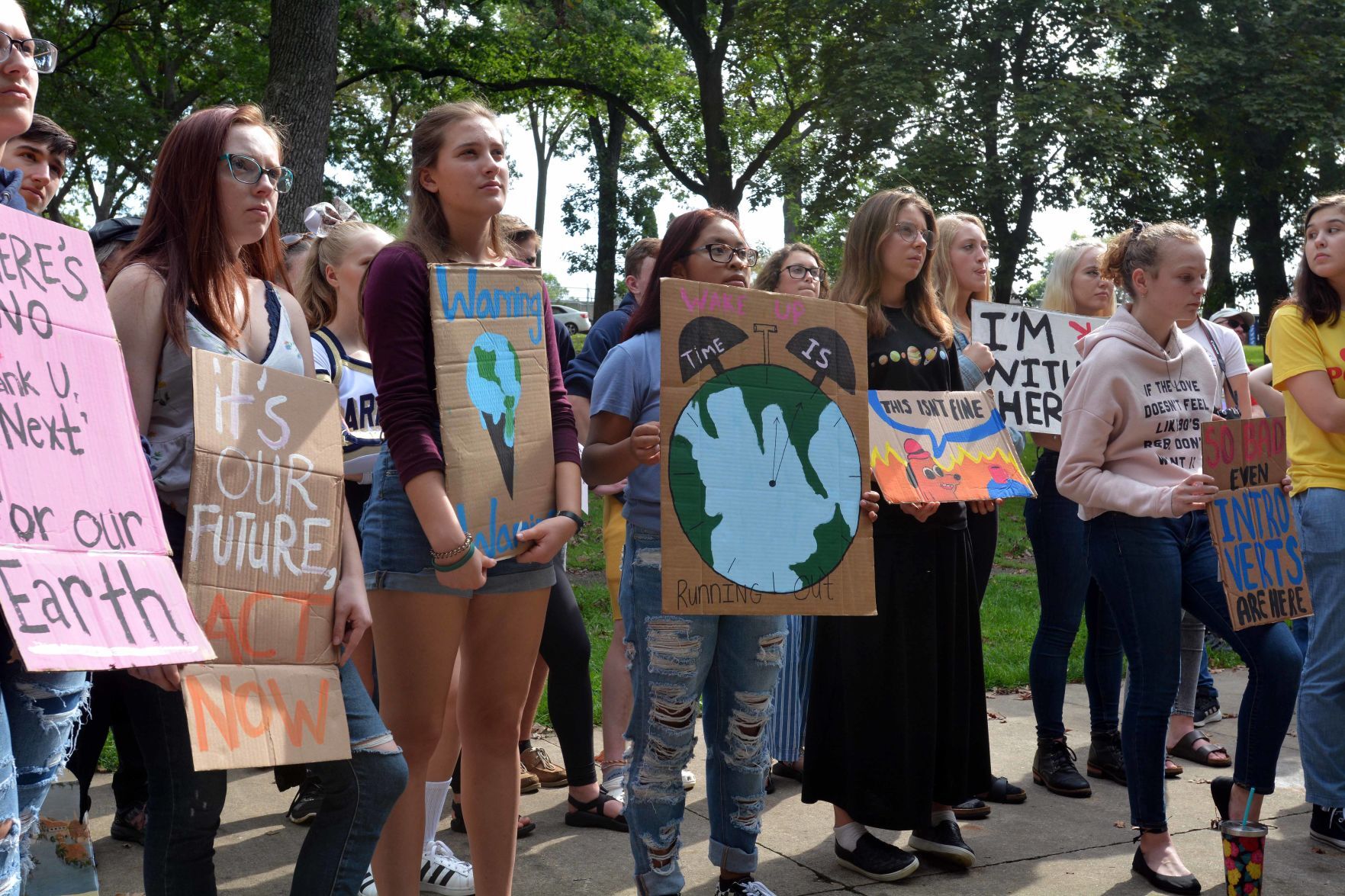 BHS strikes for climate change